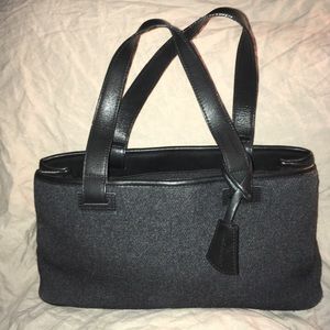 Eddie Bauer vintage wool purse